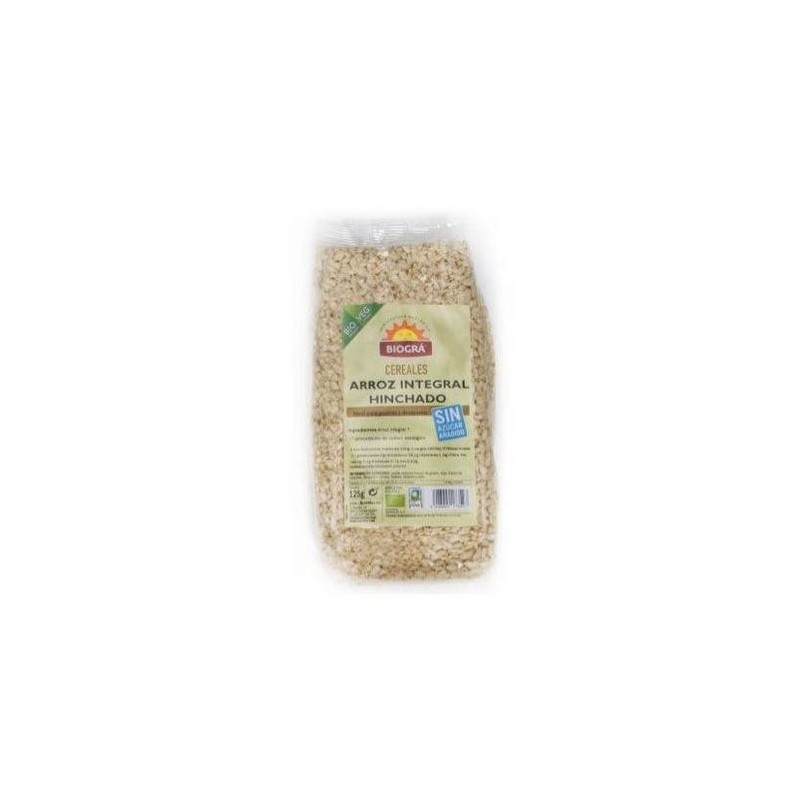 Bioga Arroz Hinchado Integal Sin Azúcar Bio 125G