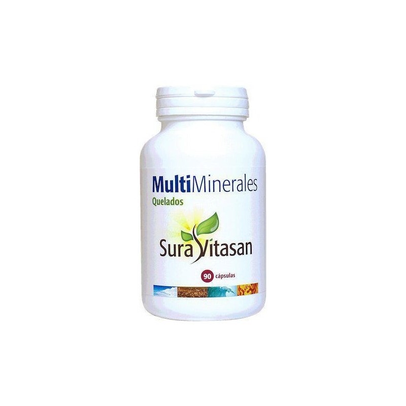 Sura Vitasan Multi Minerales Quelados 90Caps