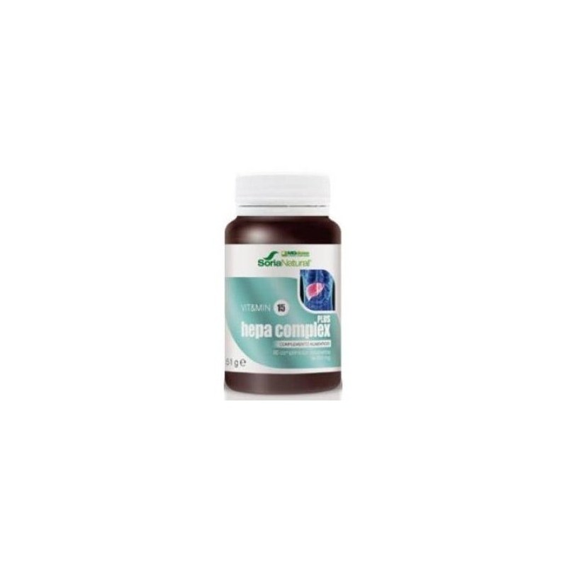 Mg Dose Soria Natural Vi&Min 15 Hepa Complex Plus 60Comp