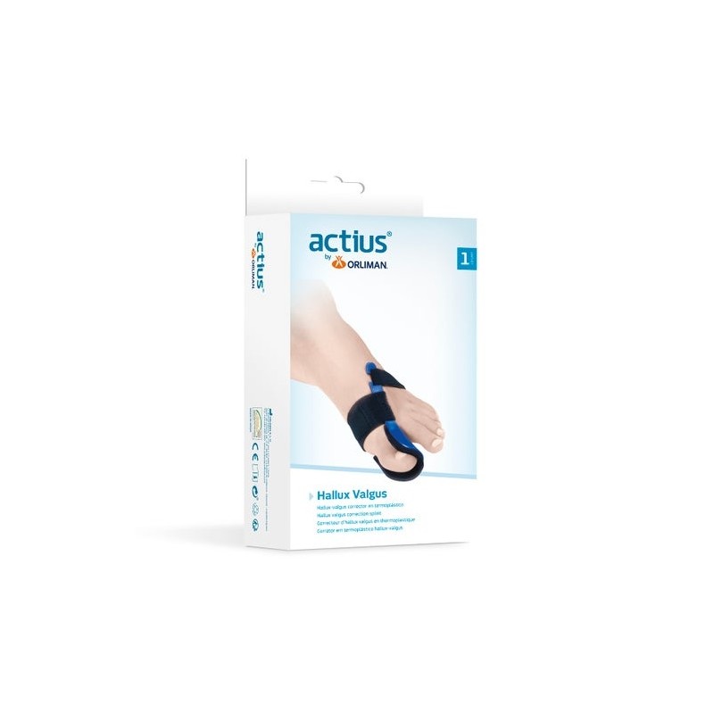 Actius Hallux-Valgus Correctores Noct Derec Acp902 T2 1Ud