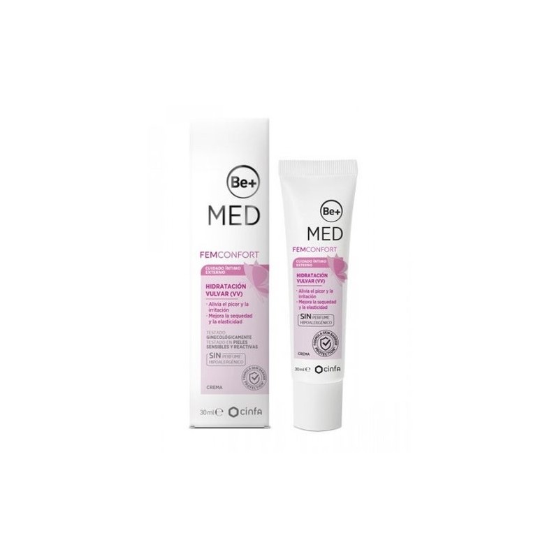 Be+ Med Femconfort Crema Hidratacion Vulvar 30Ml