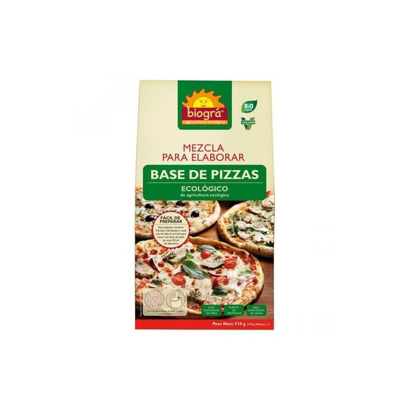 Bioga Mezcla Base Pizza 510 G