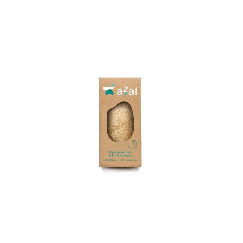 Azal Esponja Luffa Exfoliante Corporal 7,5X15Cm 1Ud