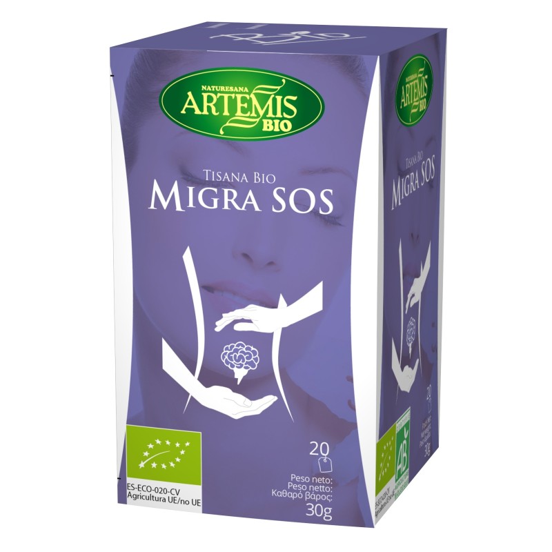 Artemis Migra Sos Mujer Bio 20 Bolsitas