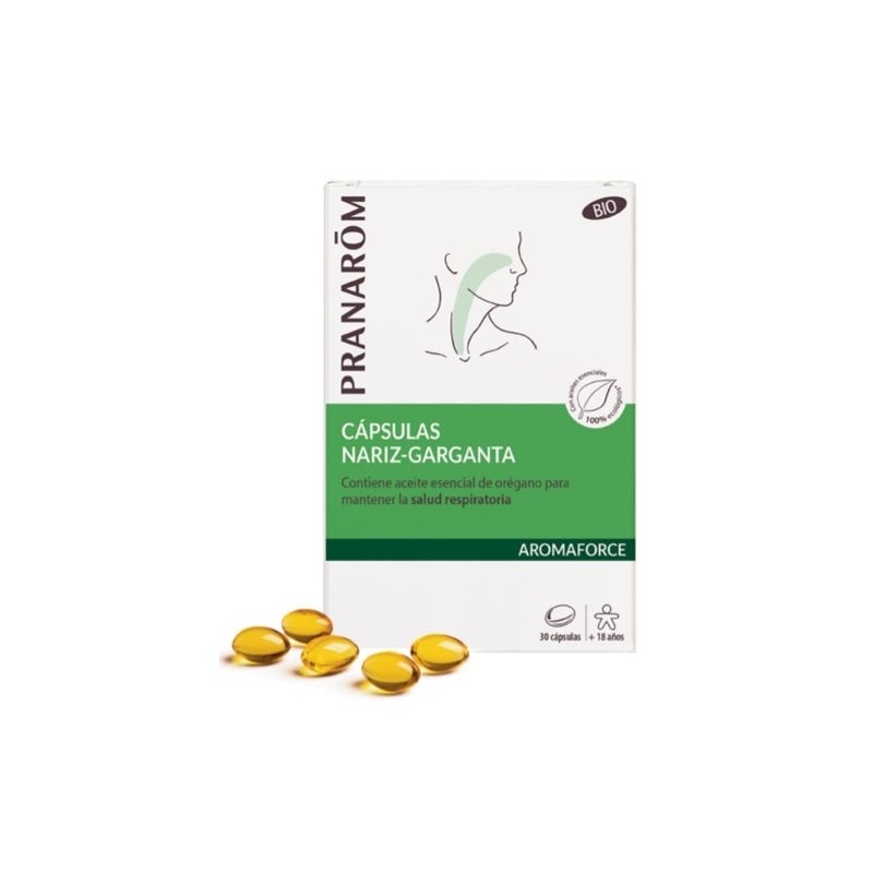 Aromaforce Nariz Garganta 30 Capsulas