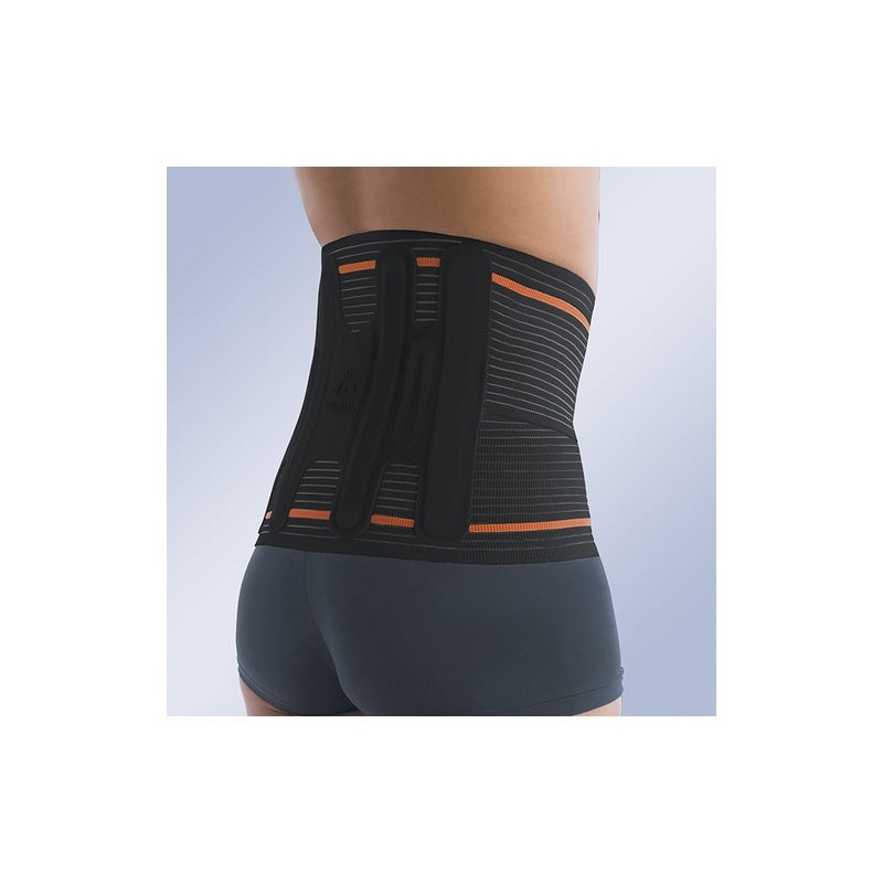 Orliman Faja Sacrolumbar Alta Evotec Negra T6 1Ud