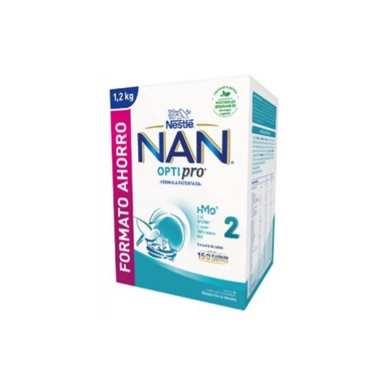 Nestlé Nan 2 Optipro Biberón 1200G