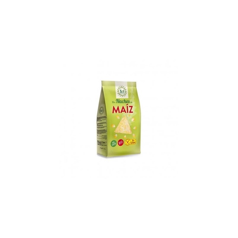 Sol Natural  Nachos De Maiz No Fritos Bio 80G