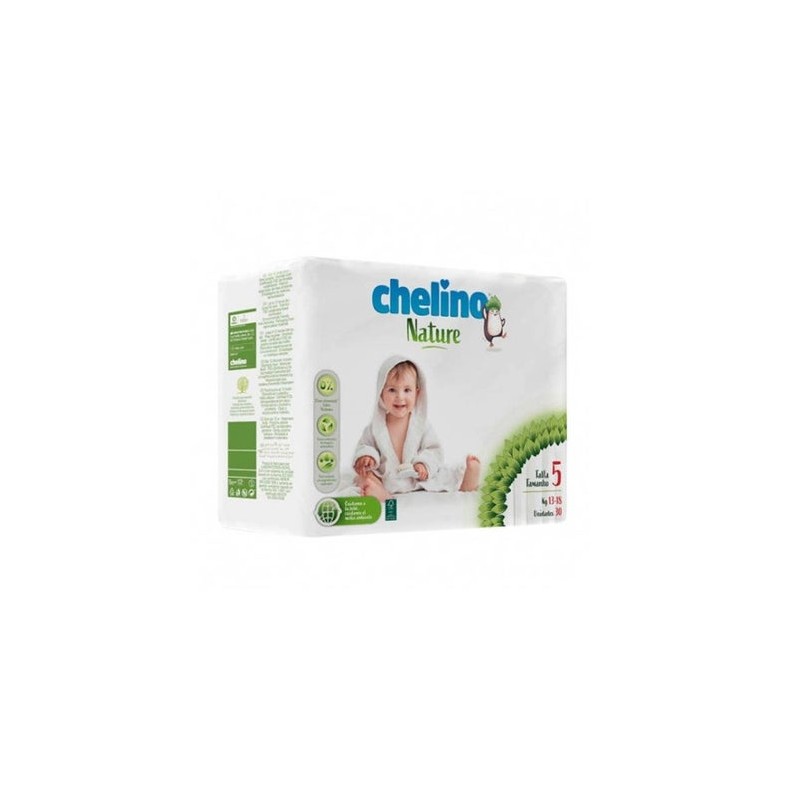 Chelino Nature Pañal Talla 5 30 Unidades