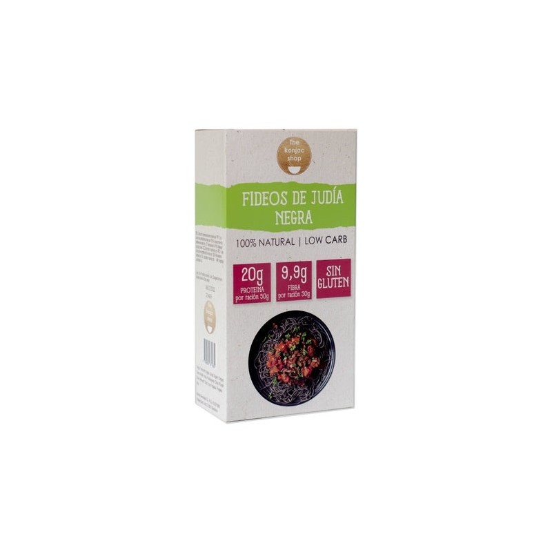 The Konjac Shop Fideos De Judia Nega Bio 250G