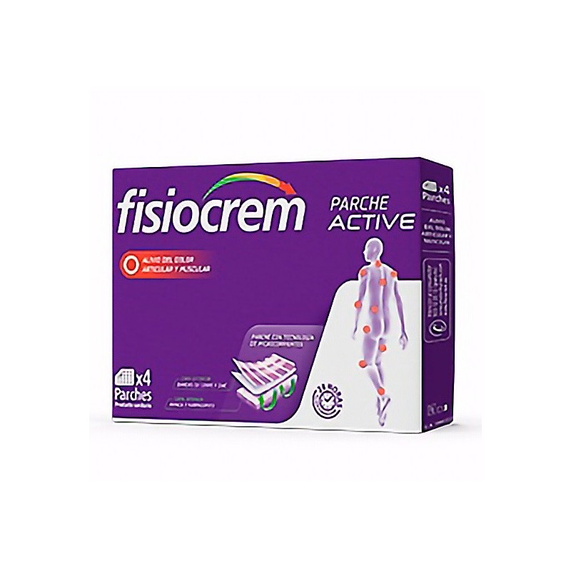 Fisiocrem Parche Active 4Und