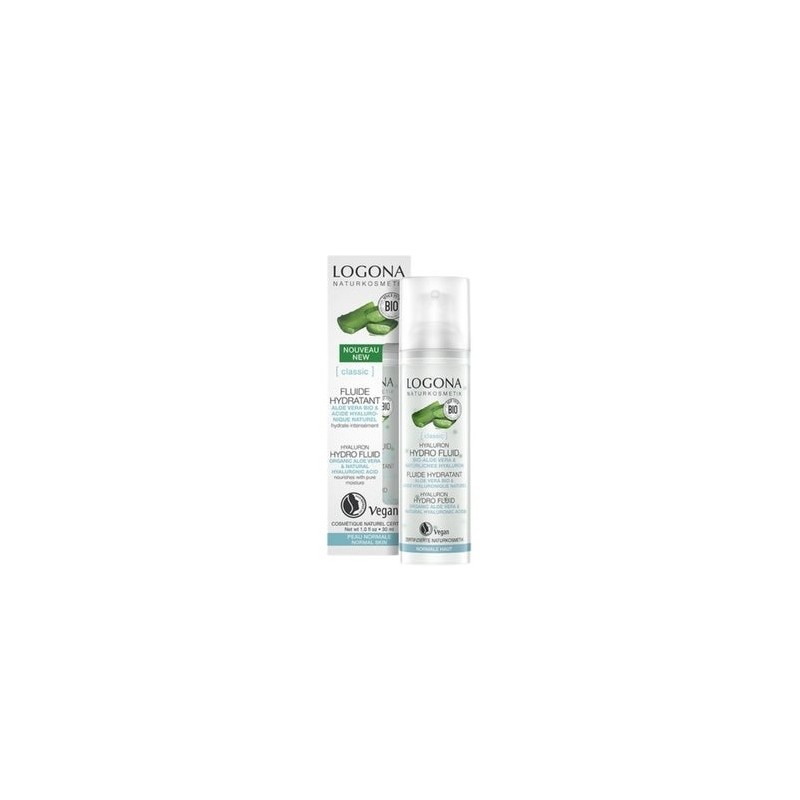 Logona Fluido Hidratante Aloe Ácido Hialurónico 30Ml