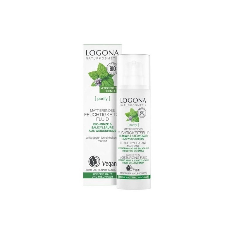 Logona Crema Facial Hidrat Menta Bio 30Ml