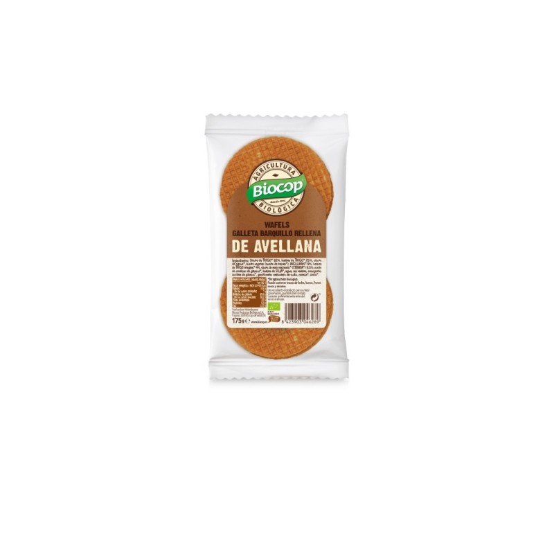 Biocop Wafels Avellanas Bio 175G