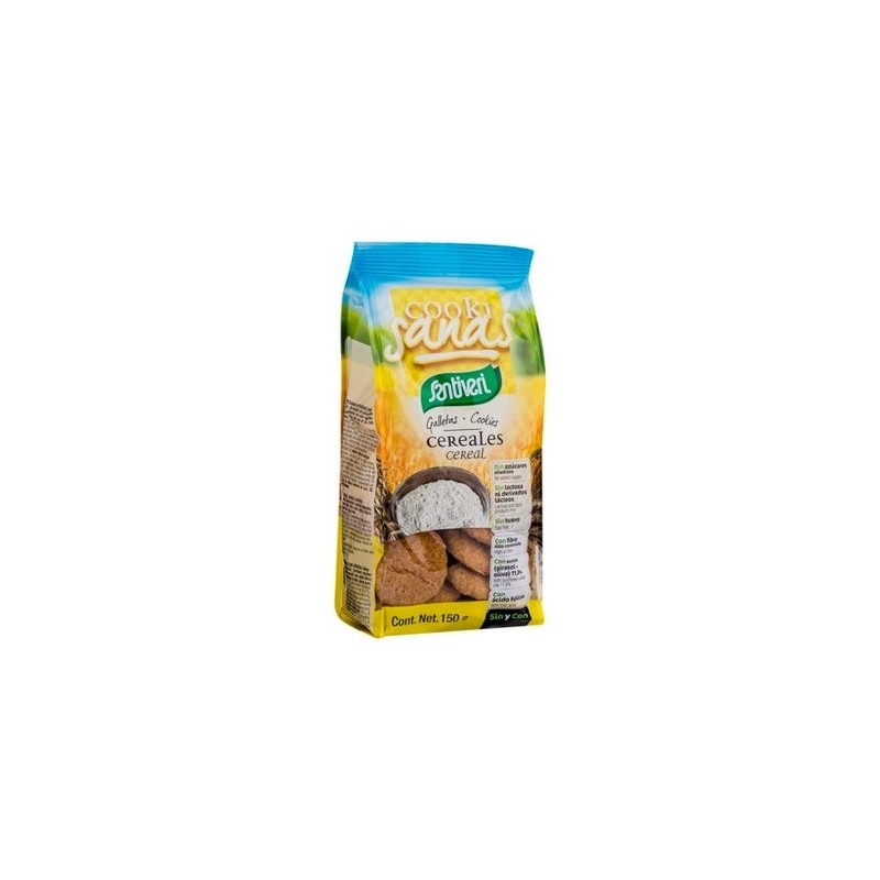 Santiveri Galletas Cookisanas Cereales Sin Azucar 150G