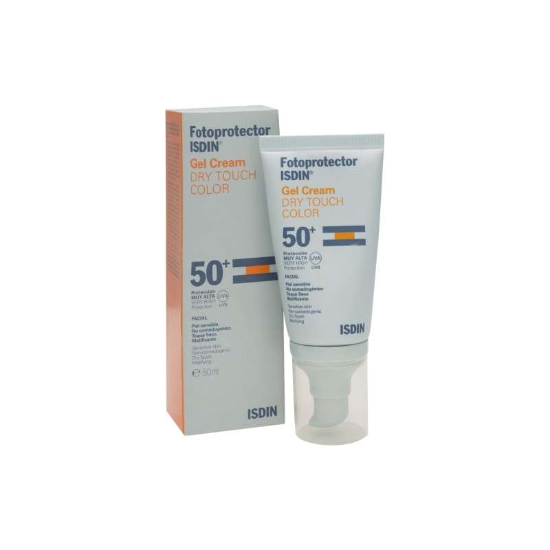 Isdin Fotoprotector Gel Cream Dry Touch Color 50+ 50Ml