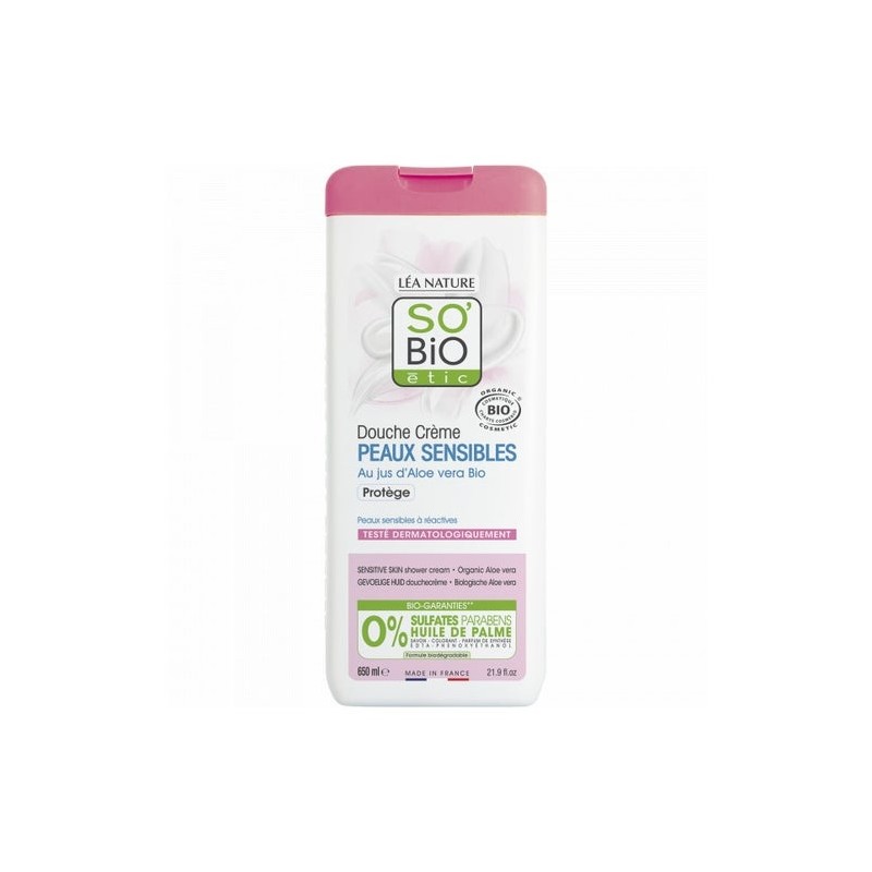 So Bio Etic Gel Ducha Piel Sensible Protector Aloe Vera 650Ml