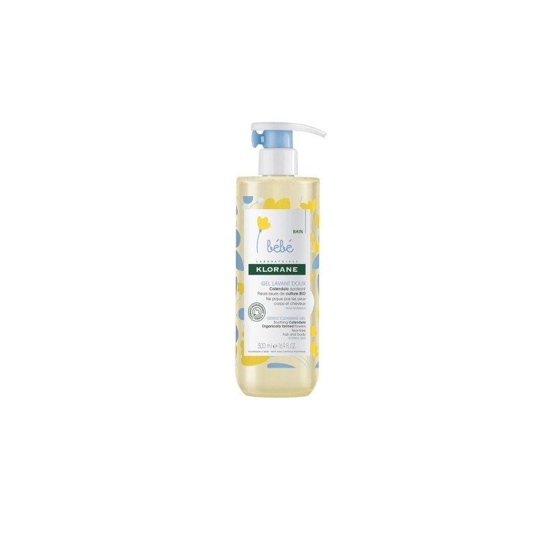 Klorane Bebé Gel Cuerpo Y Cabello 500Ml