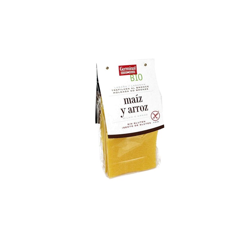 Germinal Lasaña Maíz Arroz Sin Gluten Bio 250G