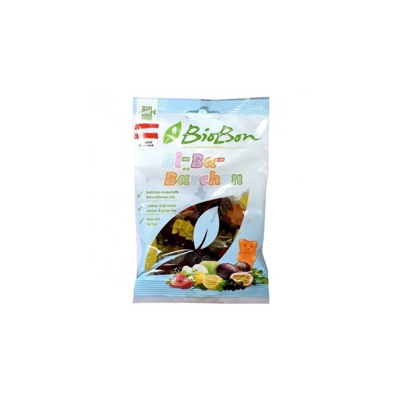 Biobon Golosinas Ositos Sabor Frutas Sin Gluten 100G