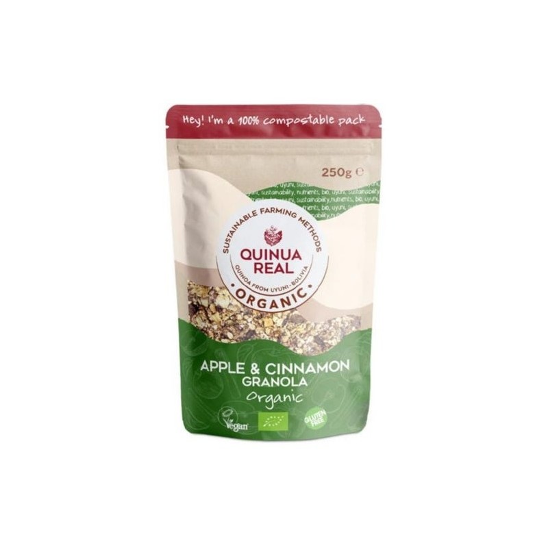 Quinua Real Granola Quinoa, Manzana Y Canela Bio 250G