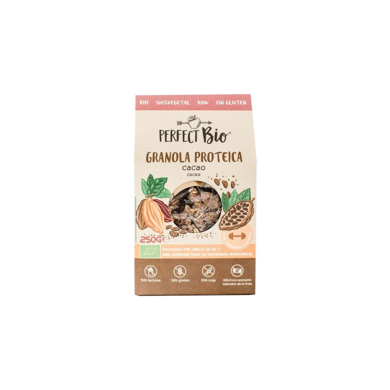 Perfect Bio Granola Proteica Cacao Bio Bio 250G