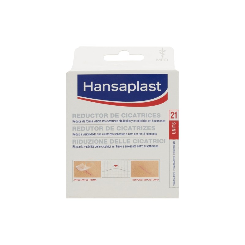 Hansaplast Cicatrices 3,8Cmx6,8Cm 21 Apósitos