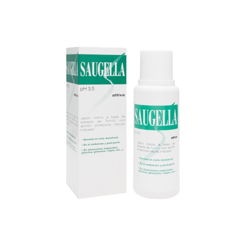 Saugella Attiva Verde 250Ml