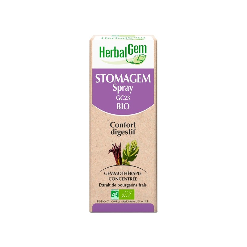 Pranarom Herbalgem Stomagem Spray Bio 10Ml