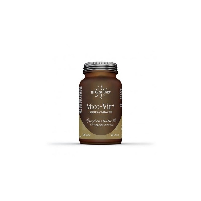 Hifas Da Terra Mico Vir+ Vitamina C Reishi Y Cordyceps 70Caps