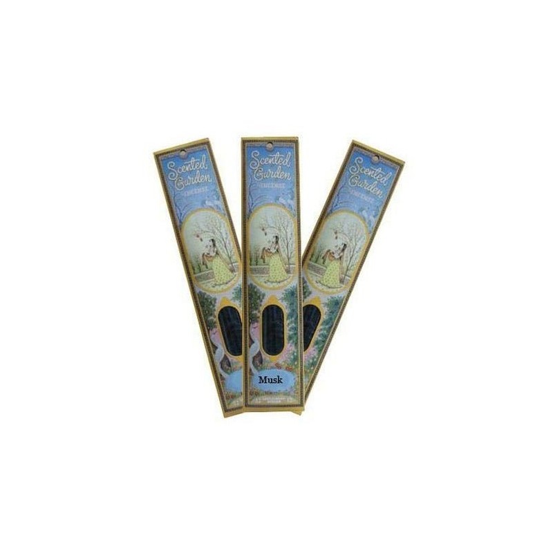 Radhe Shyam Scented Garden Incienso Musk 12 Sticks