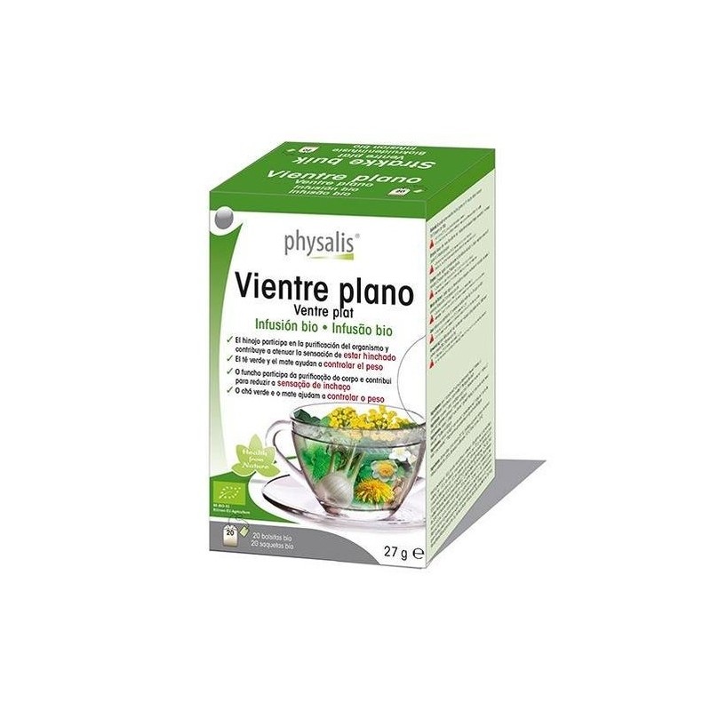 Physalis Vientre Plano Infusion Bio 20 Filtros