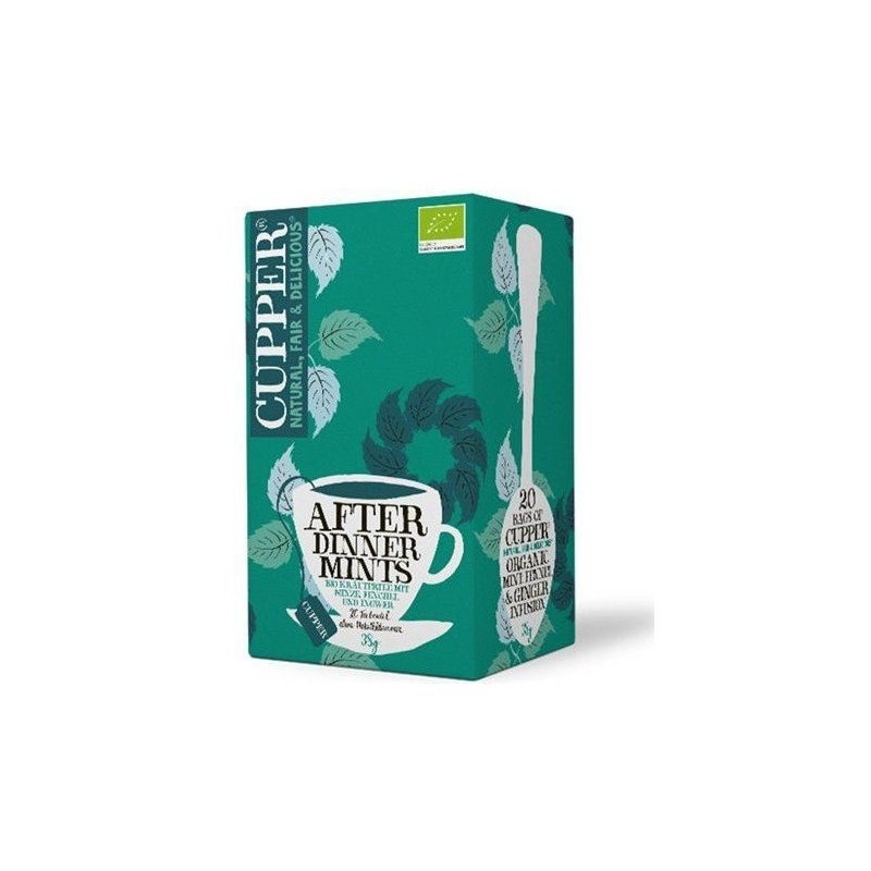 Cupper After Dinner Mint Bio Infusion 20Uds