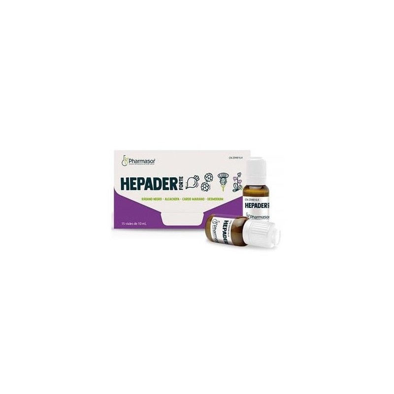 Pharmasor Hepader Forte Viales 15X10Ml