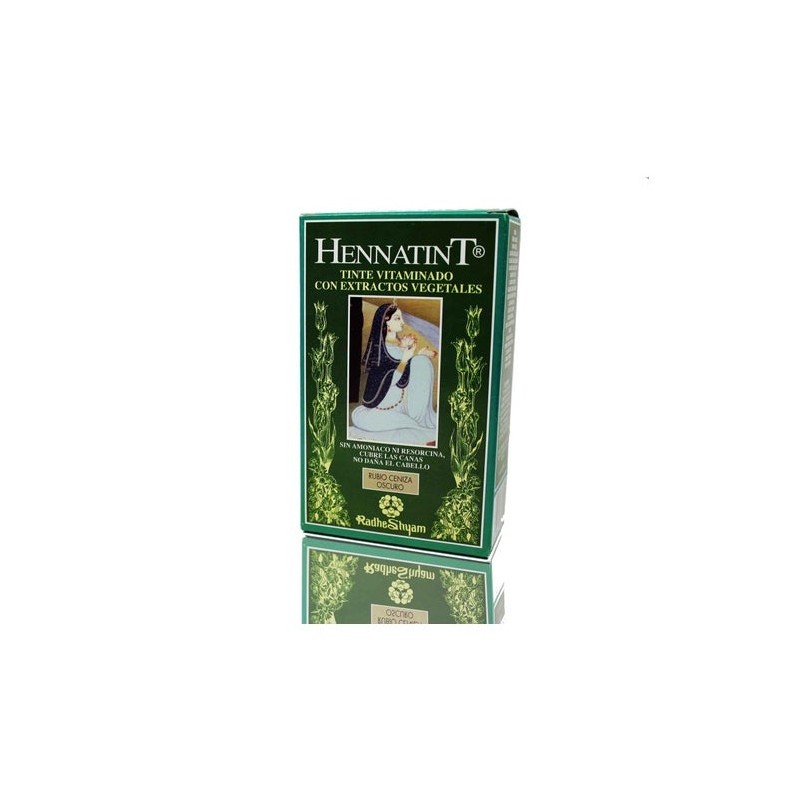 Radhe Shyam Hennatint Tinte Cabello Rubio Ceniza Oscuro 120Ml