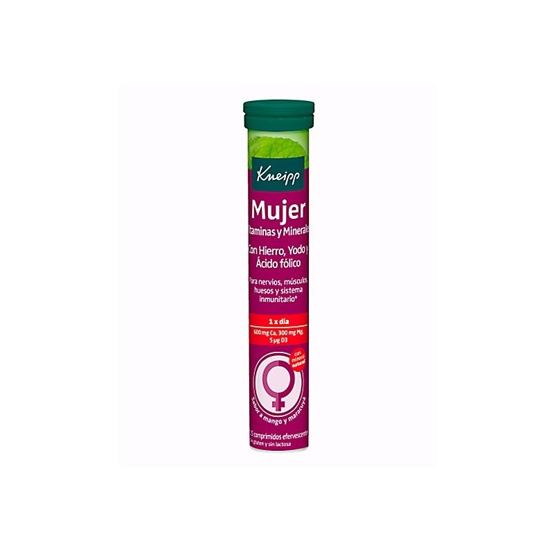 Kneipp Mujer Vitaminas Y Minerales 15 Comprimidos