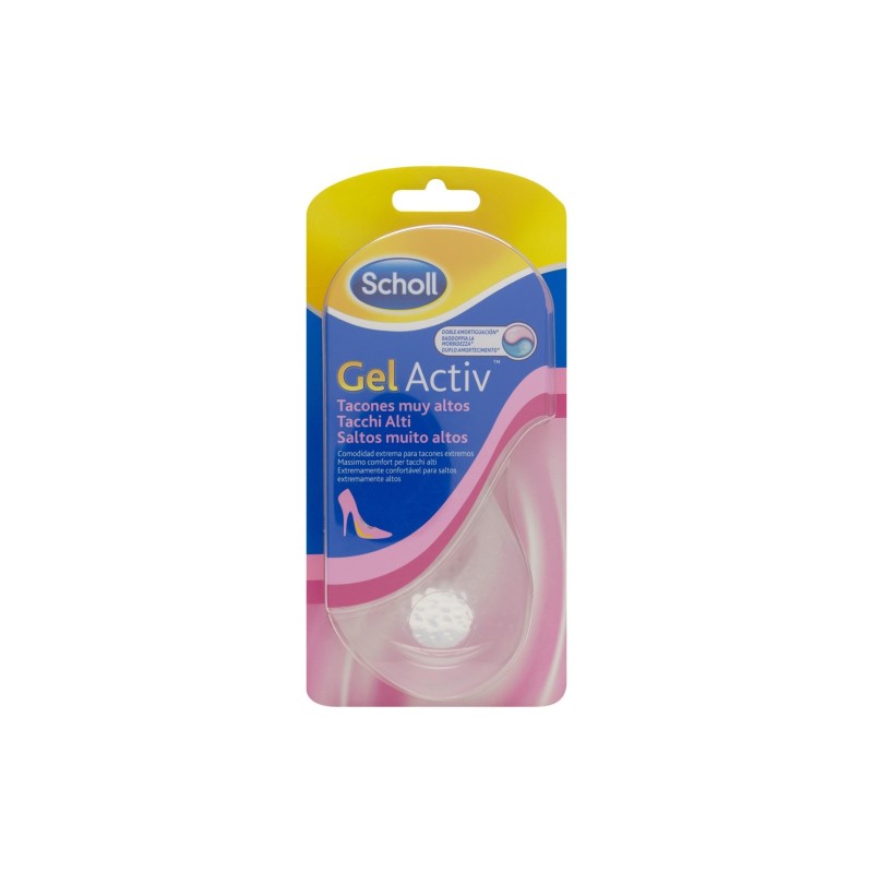 Scholl Plantilla Gelact Tacon Alto 1Par