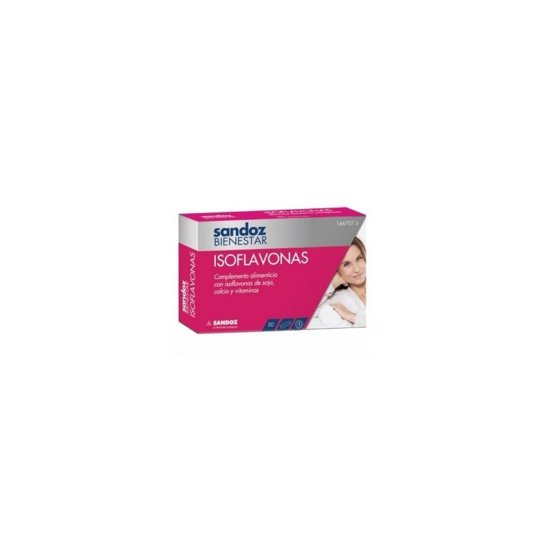 Sandoz Bienestar Isoflavonas 40Mg 30 Comprimidos