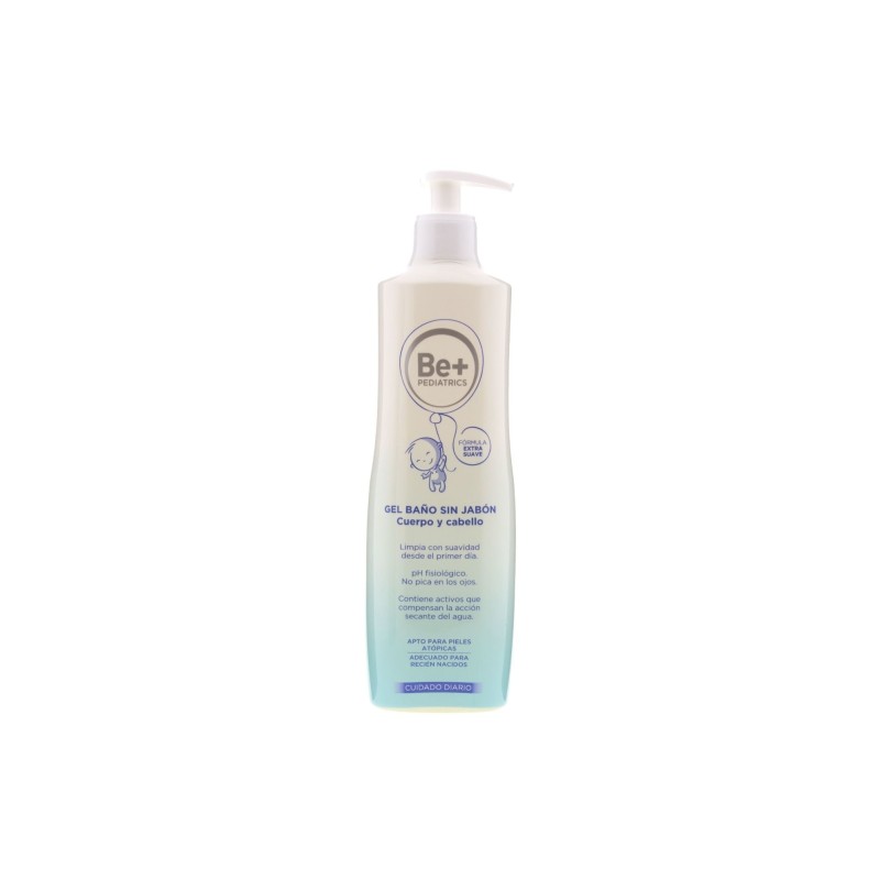 Be+ Pediatrics Gel De Baño Sin Jabón 500Ml