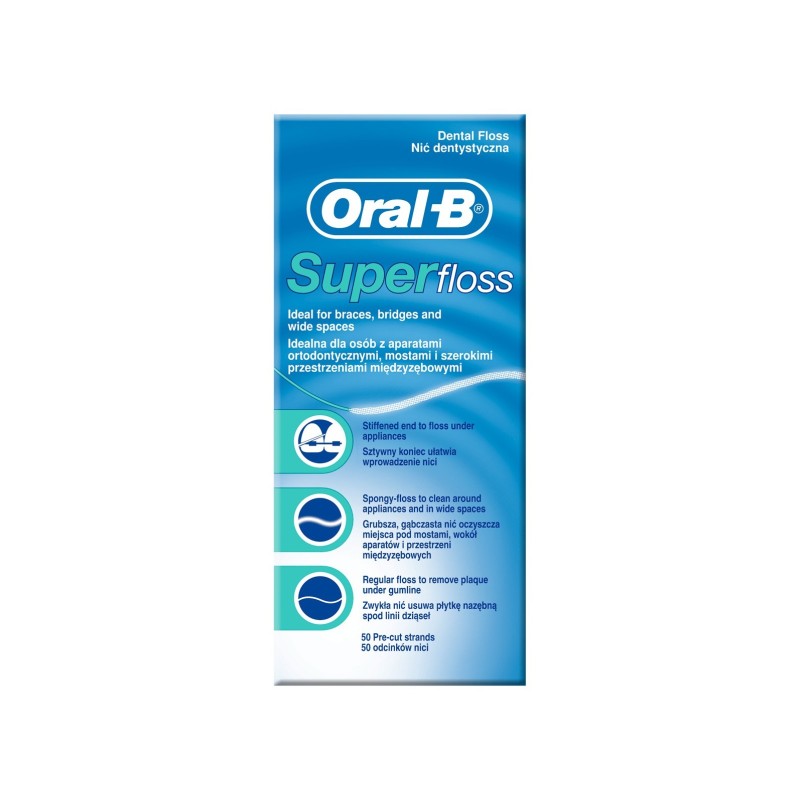 Oral-B Seda Dental Superfloss 50M