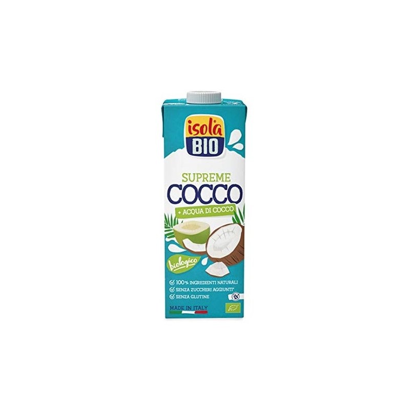 Isola Bio Bebida Veg Coco Suprem S/A S/G 1000Ml