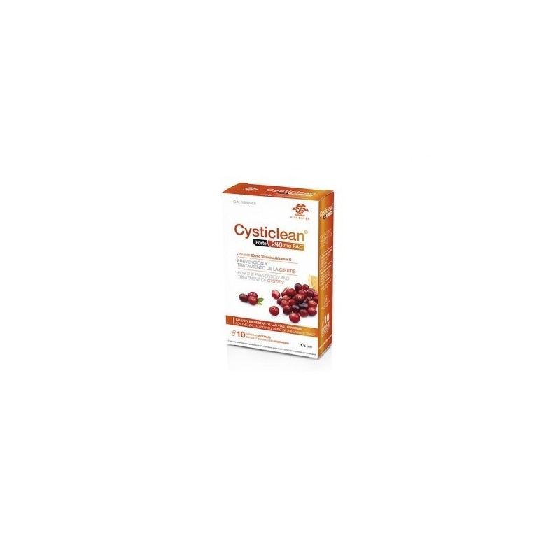 Cysticlean Forte 240Mg 10 Cápsulas