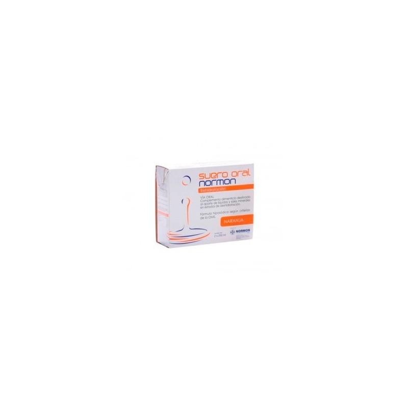 Normon Suero Oral Naranja 2Udsx250Ml