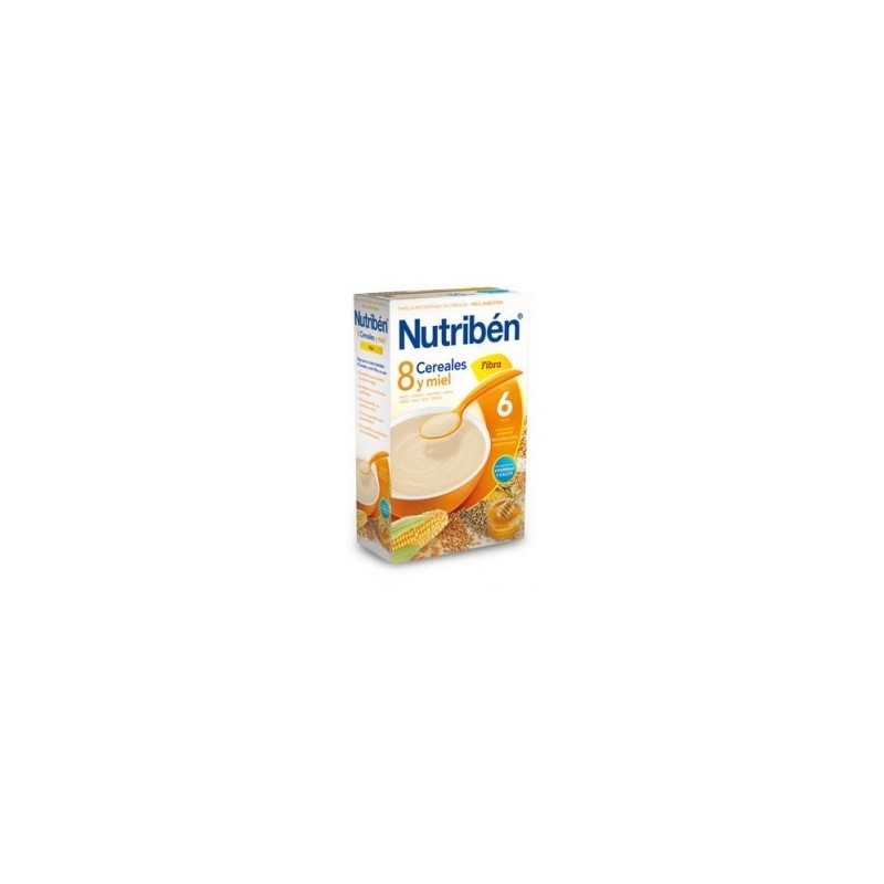 Nutribén 8 Cereales Y Miel Fibra 600Gr