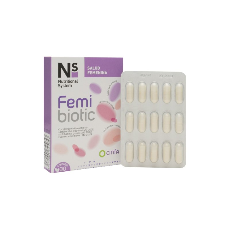 N+S Femibiotic 30 Capsulas