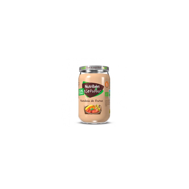 Nutribén Ecopotitos Macedonia De Frutas Sin Almidones, 235G