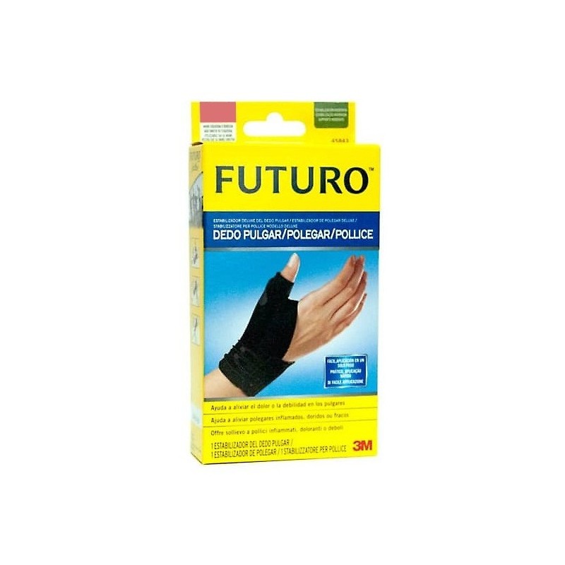 Muñequera Pulgar Negra Futuro T/L-Xl