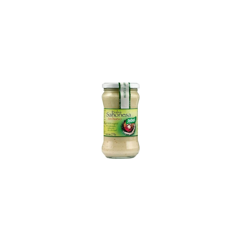 Santiveri Mayonesa Salsa Sahonesa Sin Huevo 270 G