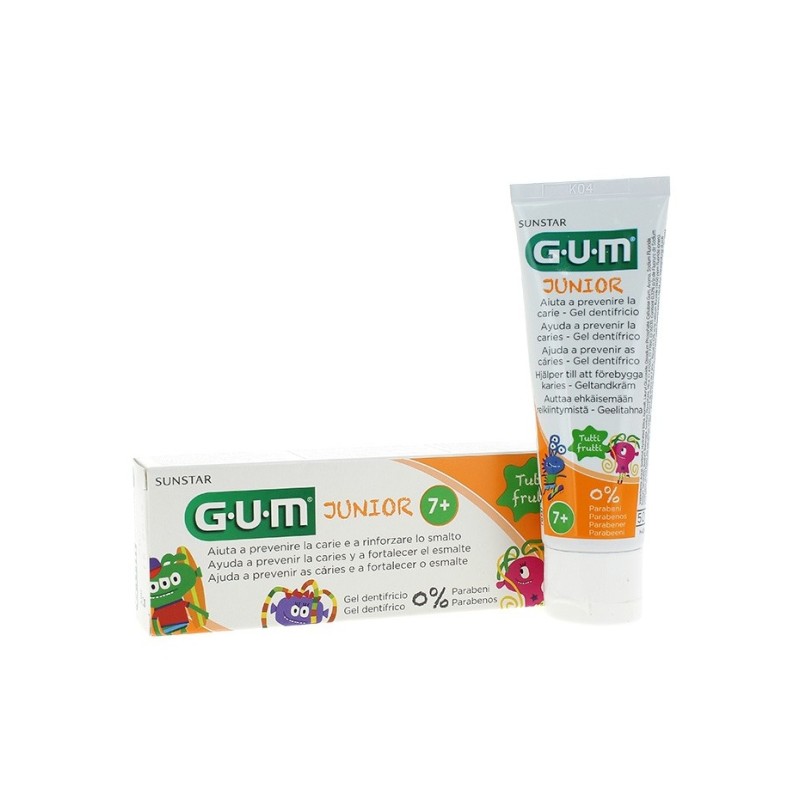 Gum Junior Gel Dental Tutti Fru +7A 50Ml