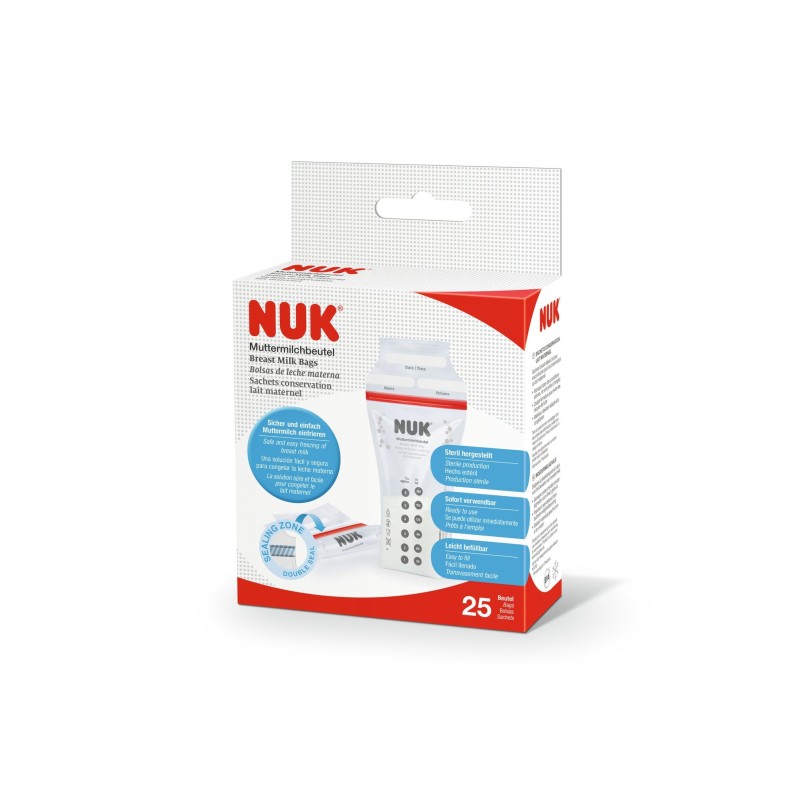 Nuk Bolsas De Leche Materna 25Uds